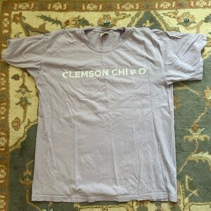 Light purple Clemson Chi Omega T-Shirt
